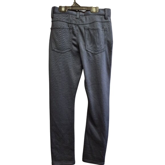 Boys Knit Fashion Pants Cat & Jack Navy Blue Size 8 With Reinforced Knees - Picture 5 of 9